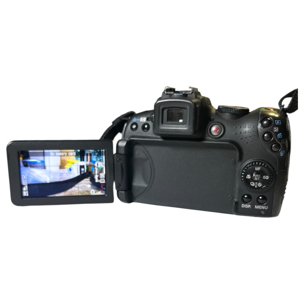 Canon PowerShot SX1 IS 10.0MP Digital Camera 20x Zoom Black PC1331 Japan Remote - Picture 2 of 16